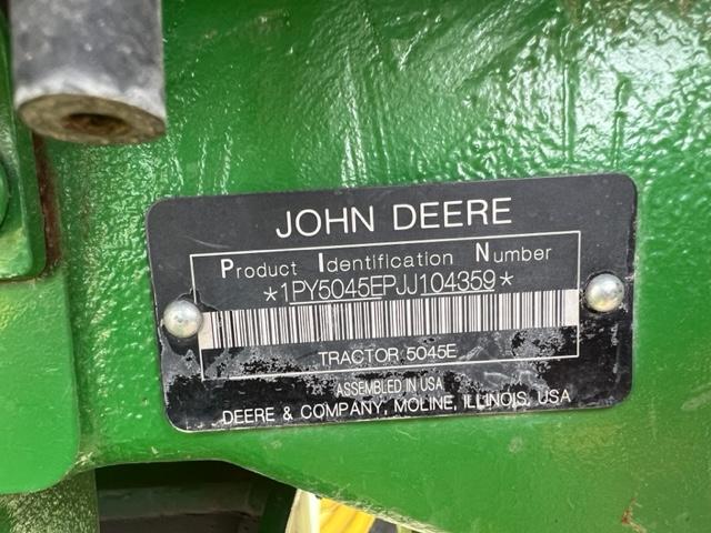 2018 John Deere 5045