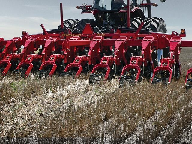 Sunflower Strip-Till Tools