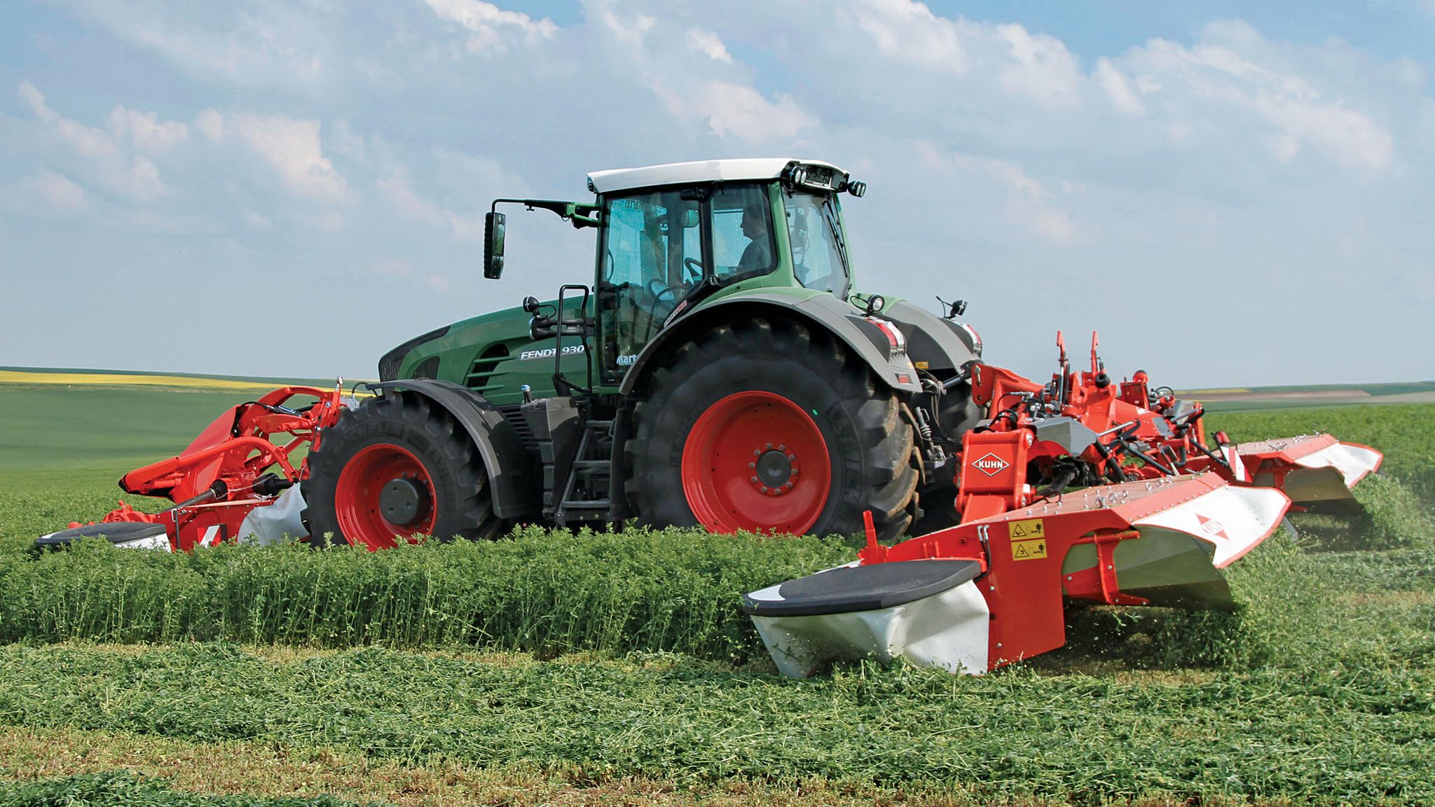 KUHN Triple Mower Conditioners